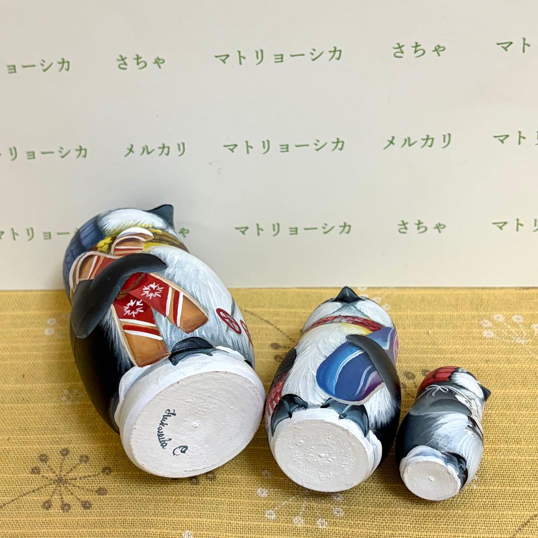 ロシア　マトリョーシカ　ペンギン　スヴェトラーナ・ニコラエヴァ　スキー　スケート