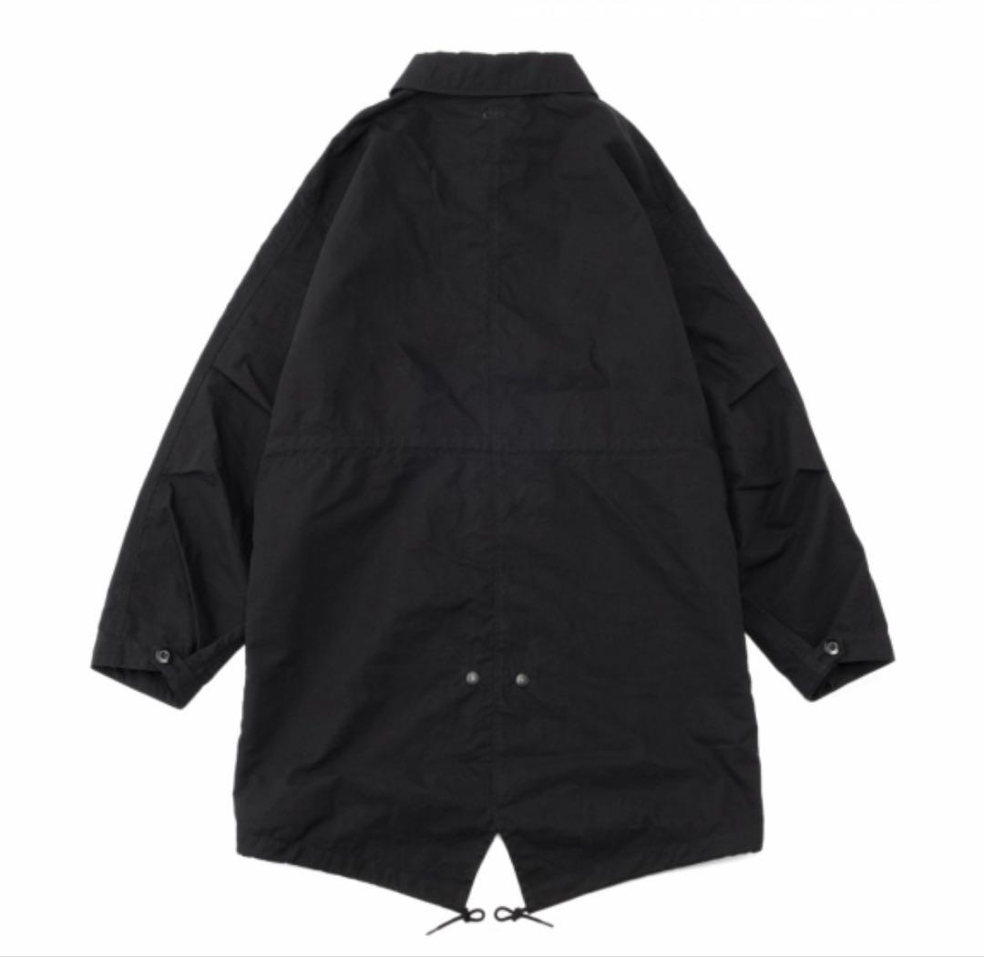 SEQUEL FISHTAIL TRENCH COAT BLACK M 黒