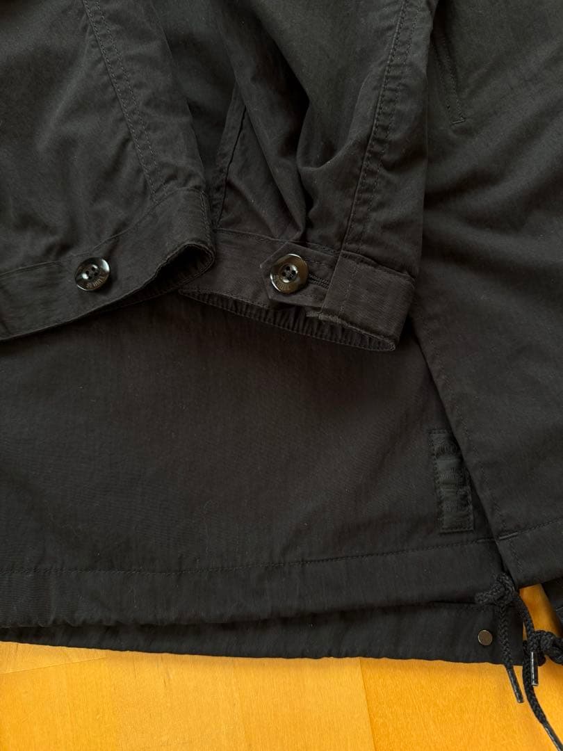 SEQUEL FISHTAIL TRENCH COAT BLACK M 黒