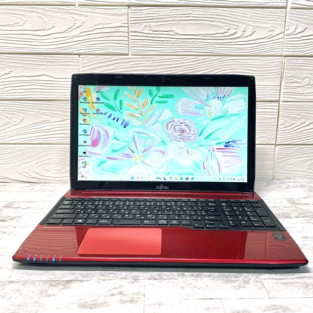 快速✨ノートパソコン SSD ブルーレイ カメラ win11 8GB カメラ