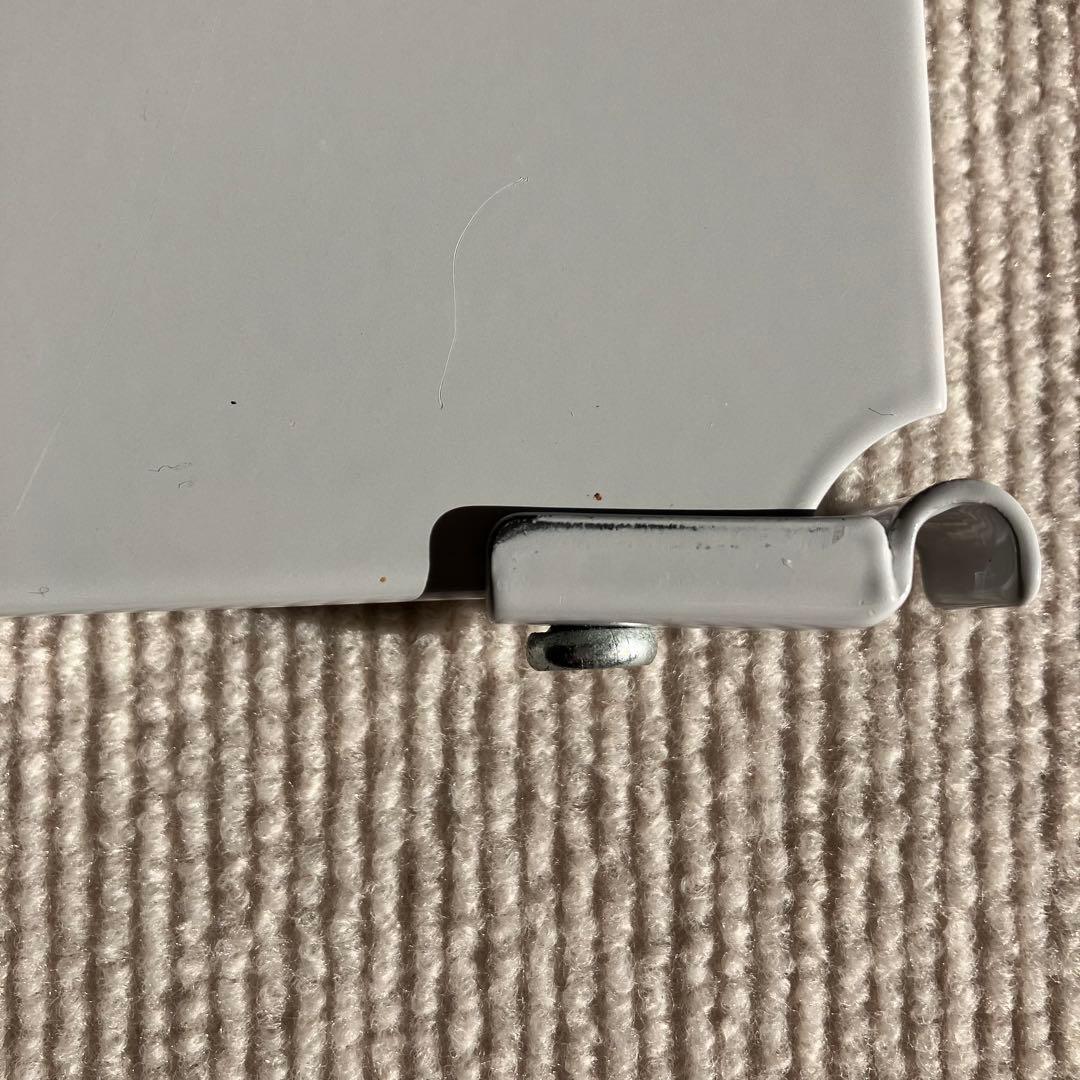 無印　スチールユニットシェルフ　グレー　42センチ