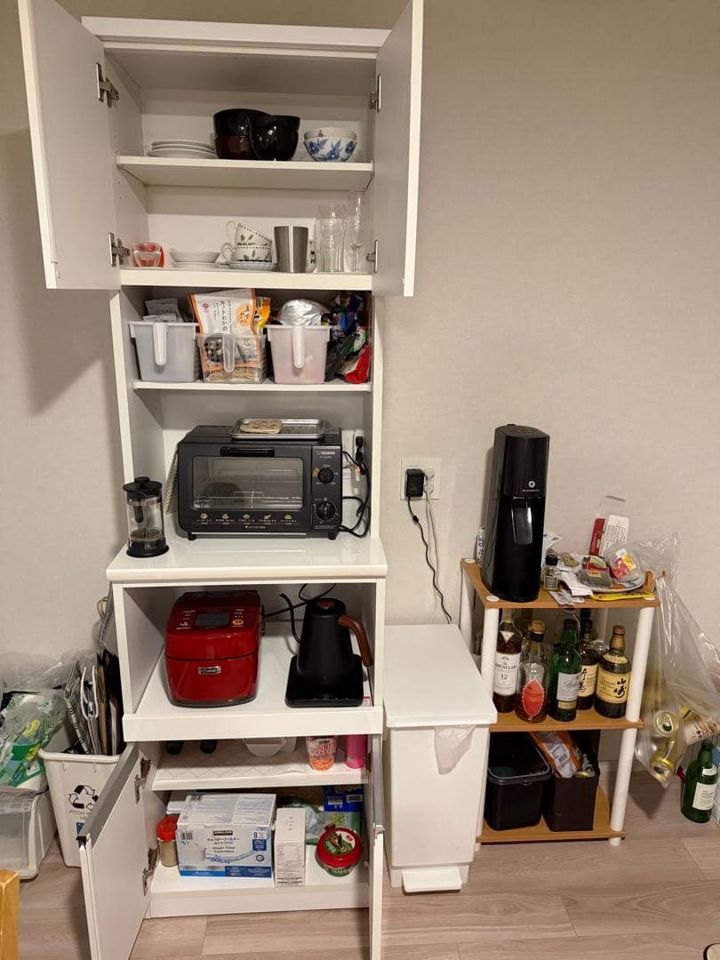 キッチンボード　レジューム ニトリ　食器棚　レンジボード