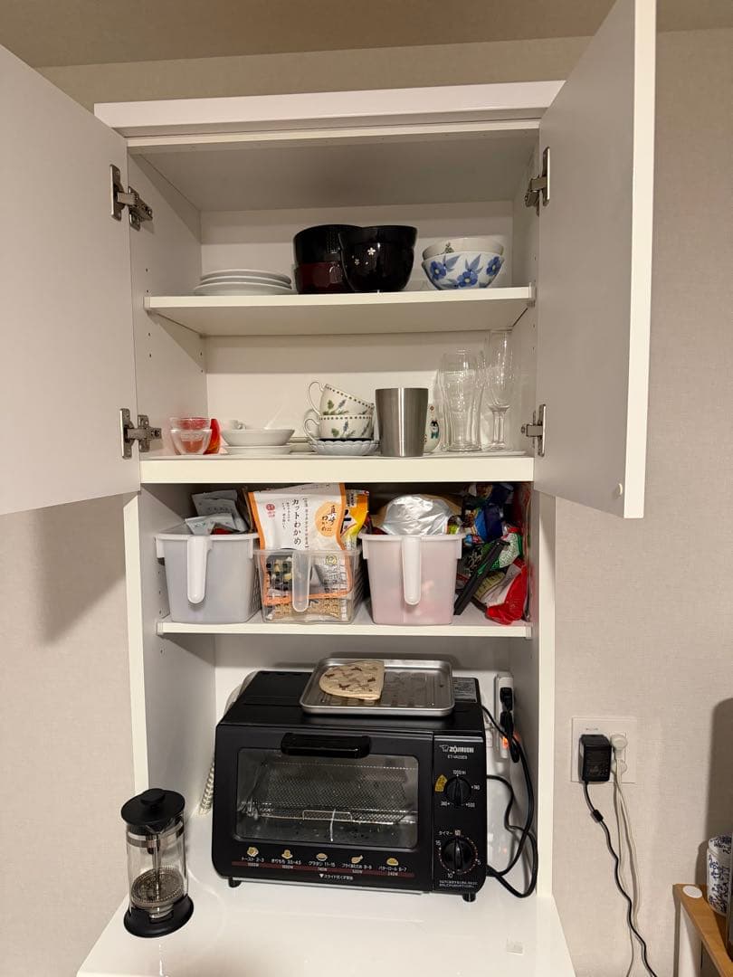 キッチンボード　レジューム ニトリ　食器棚　レンジボード