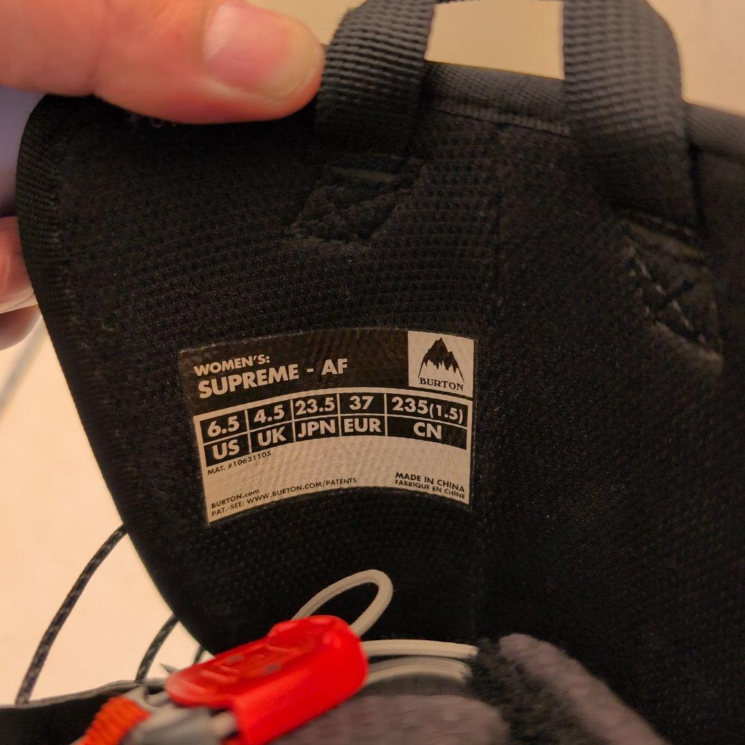 BURTON　バートン　SUPREME　23.5 レディースブーツ