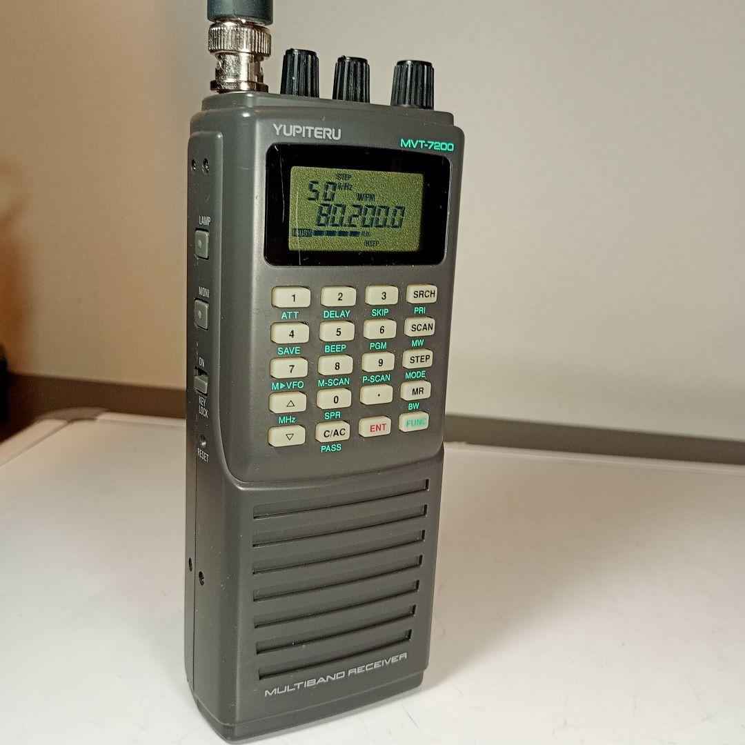 YUPITERU　広帯域受信機　MVT-7200 動作品