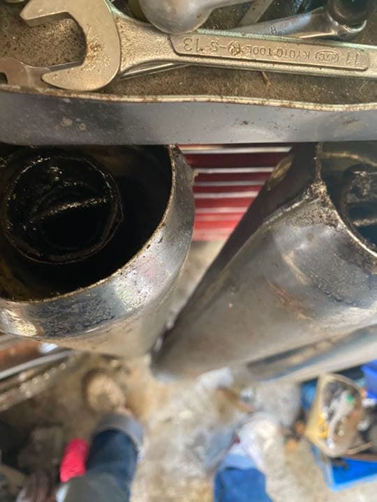 カワサキ750SSマフラーセット取りに来る方え、岐阜県