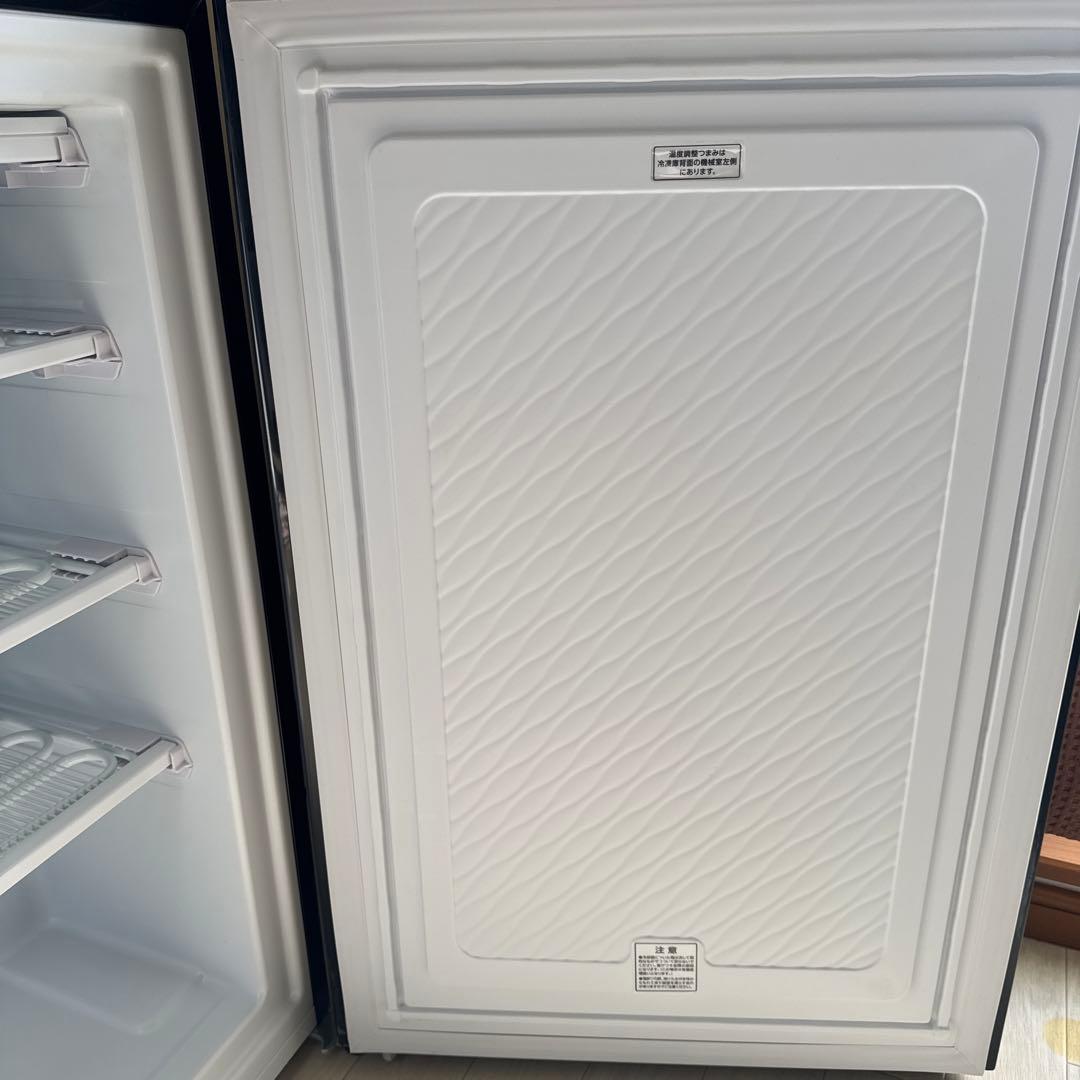 IRIS OHYAMA 冷凍庫　85L KUGD-9B-B ガラス扉