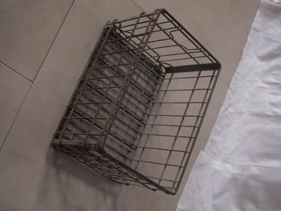 アメリカ製　アイアン　ビンテージ　収納　古家具　古道具　アンティーク　昭和レトロ