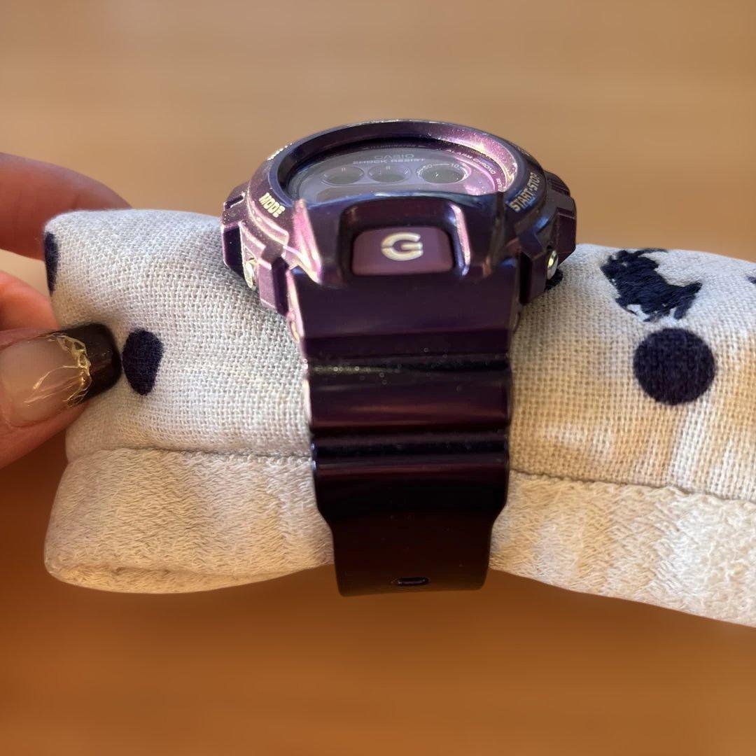 希少Ｇ－SHOCK DW6900cc :クレイジーカラーズ　gショック 紫