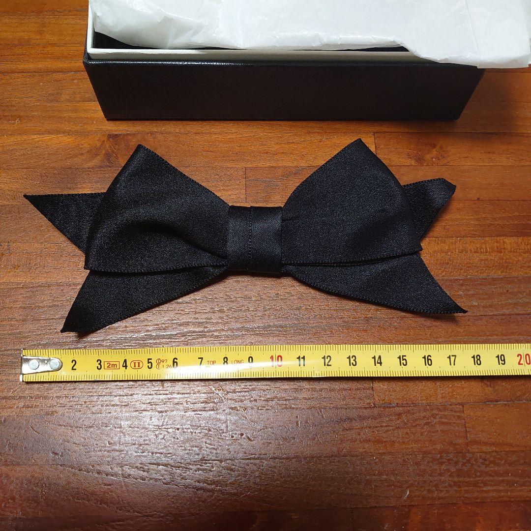 シャネル　ブローチ　シルクサテン　リボン