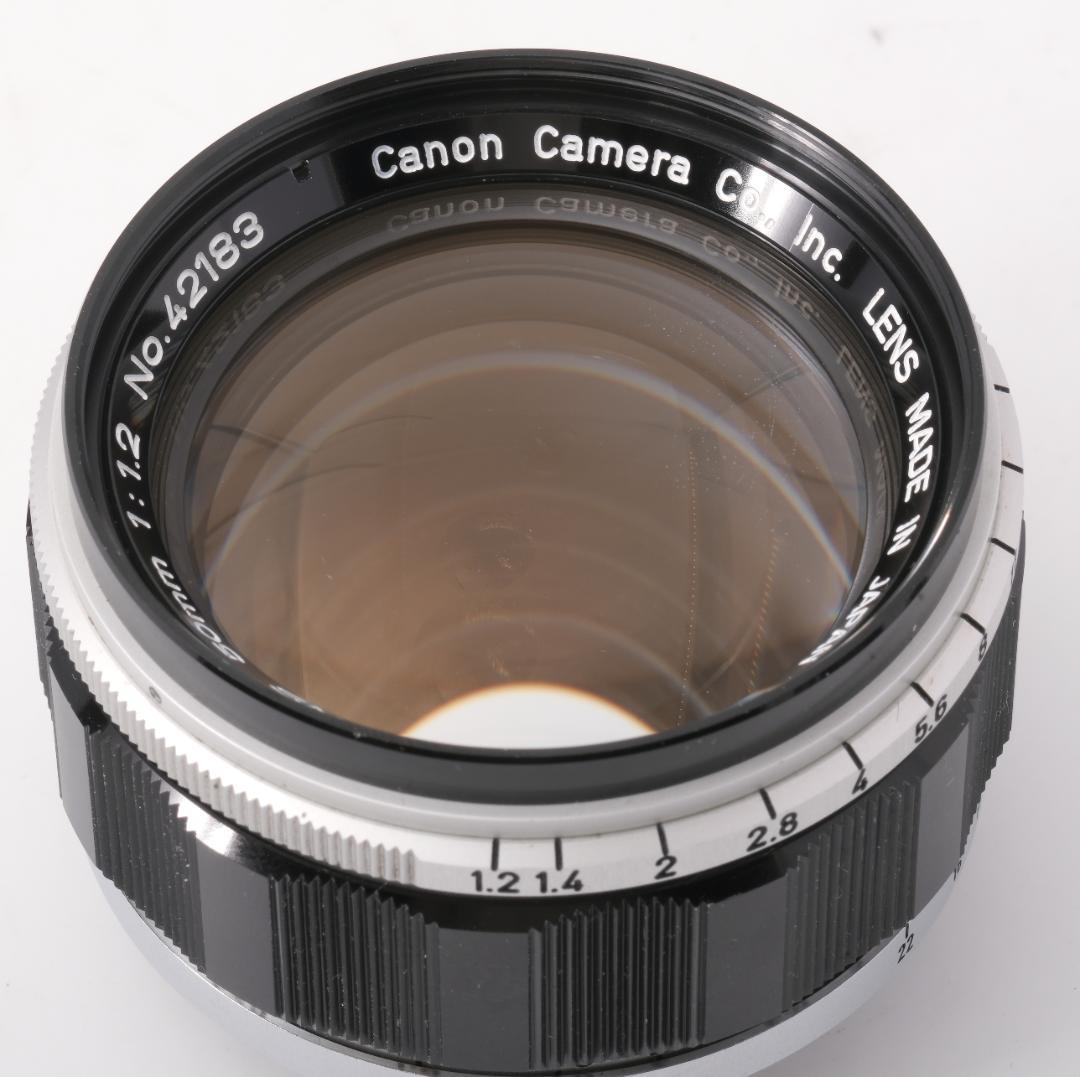 フィルムカメラ CANON 50mm F1.2 L39