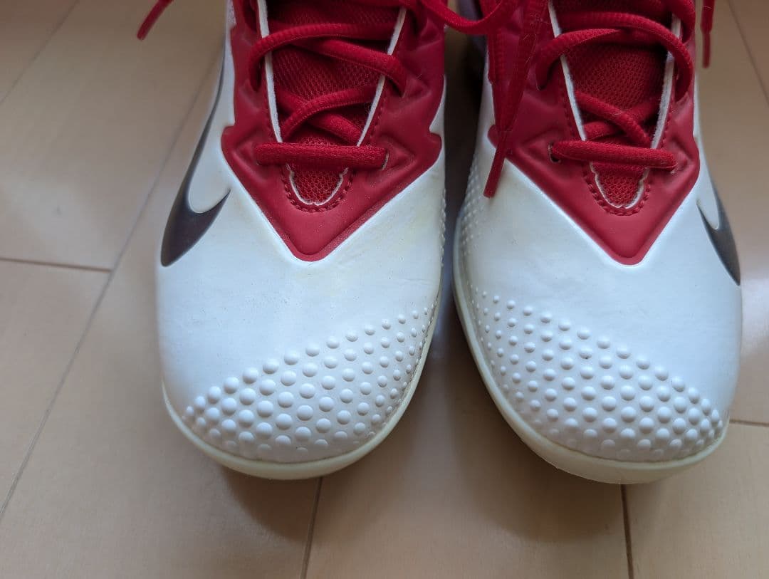 野球スパイクNike Vapor スパイクシューズ レッド/ホワイト