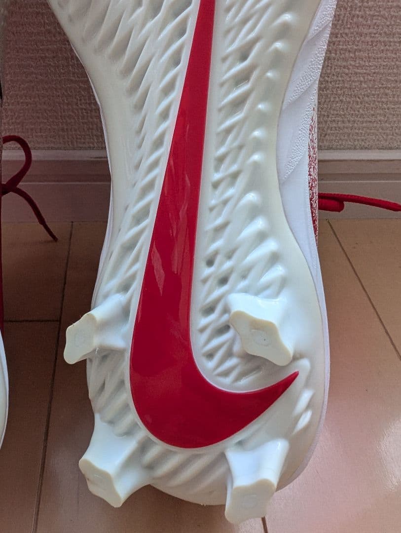 野球スパイクNike Vapor スパイクシューズ レッド/ホワイト