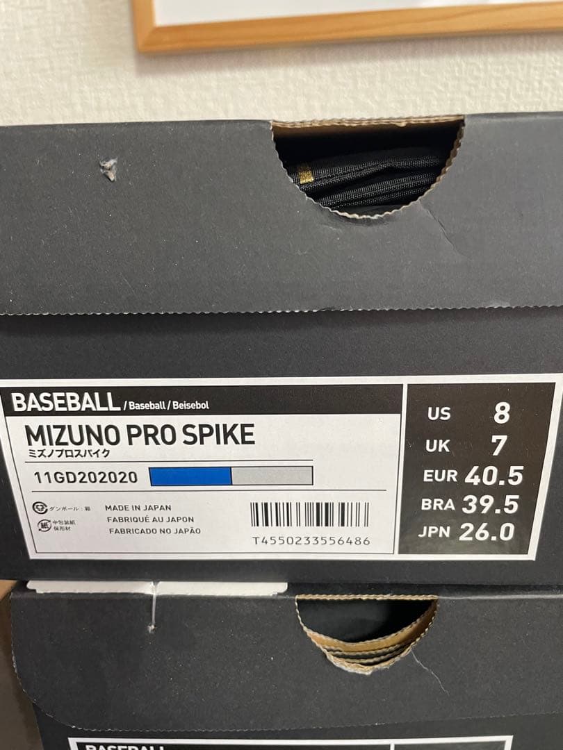ミズノプロスパイク 21年限定モデル