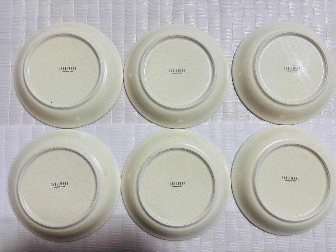 たち吉　Matineuse 中皿 6枚セット