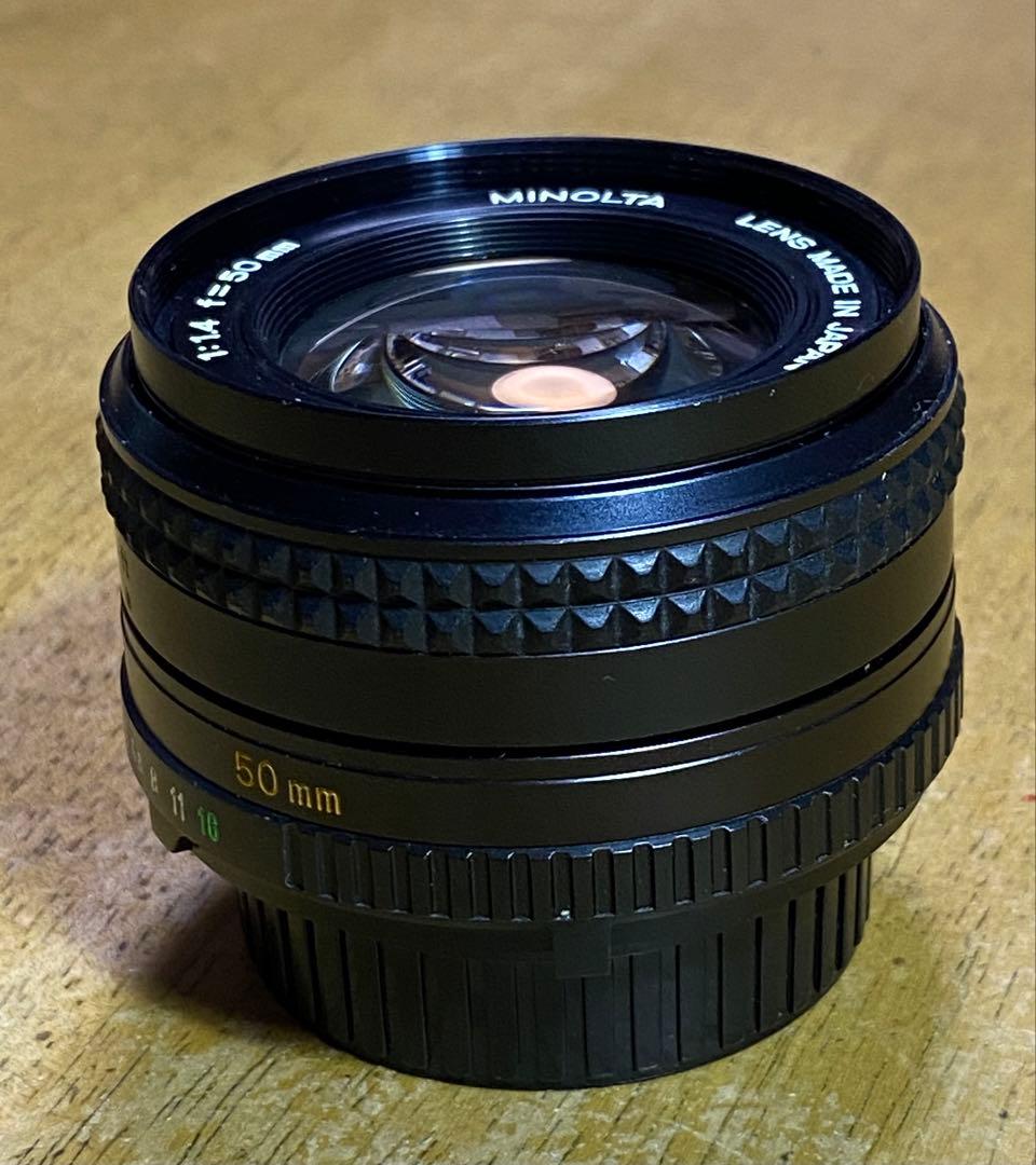 レンズ(単焦点) MINOLTA MD ROKKOR 50mm F1.4