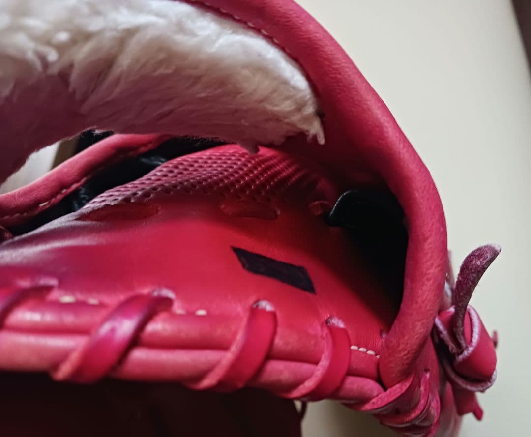 ミズノ 軟式 グローブ グラブ グローバルエリート ラディッシュカラー 美品