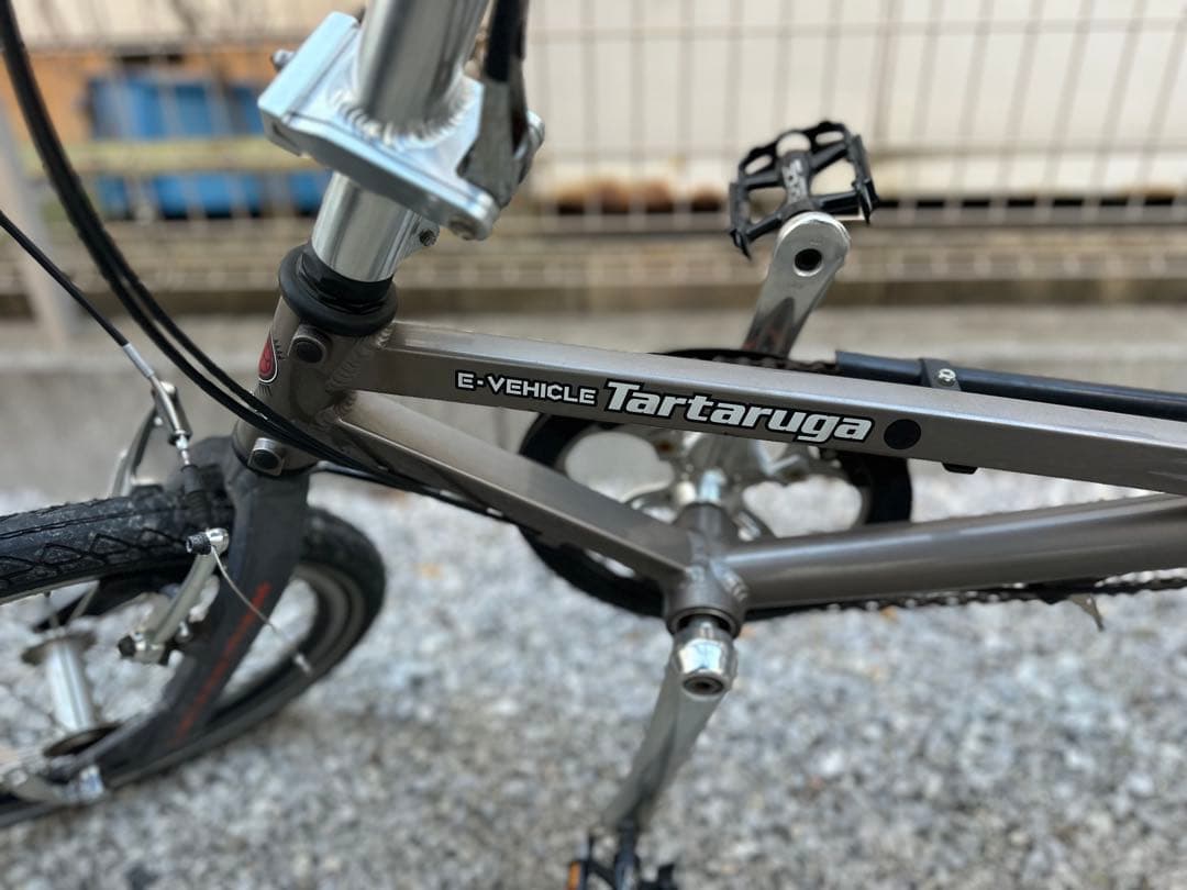 Tartaruga 折りたたみ自転車 E-Vehicle 中古整備済み