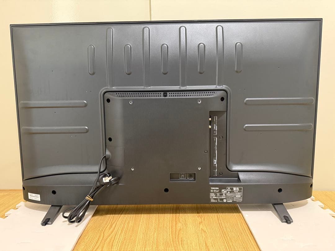 美品東芝REGZA 43C350X 43型2022年製⭕️上地BS/CS動画テレビ