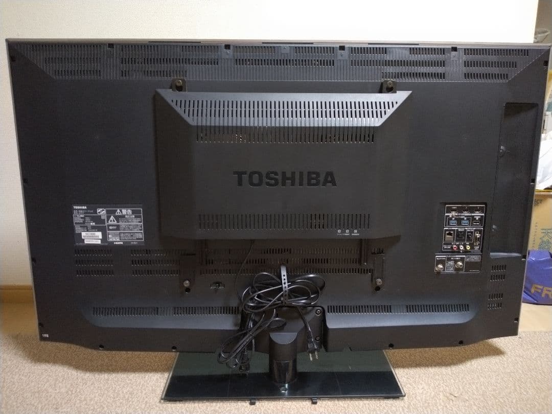ジャンク TOSHIBA REGZA 47Z7　　　 タイムシフトマシン他おまけ