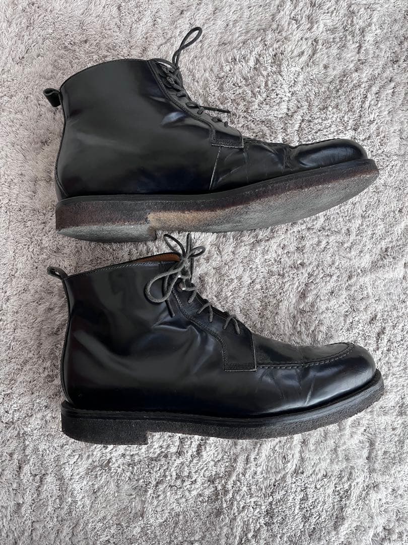 ✨️良品✨️ ジャランスリワヤ　98365 タンカーブーツ ブラック 27cm