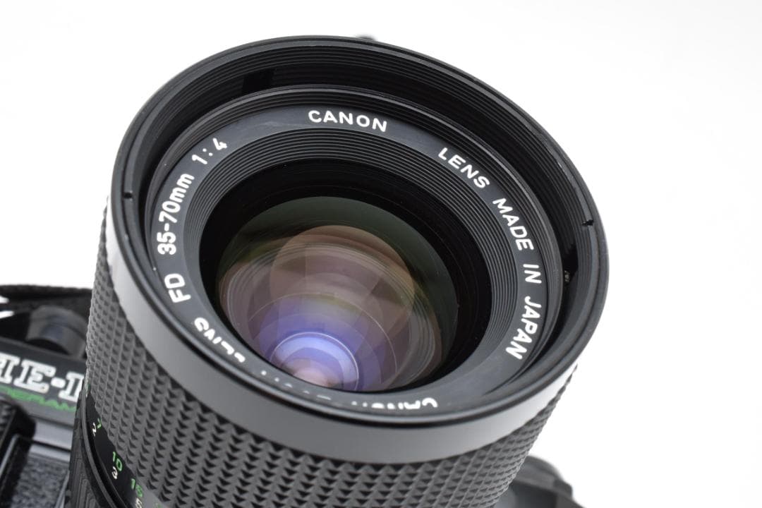 完動品☆ Canon AE-1 Program NFD 35-70mm F1.4