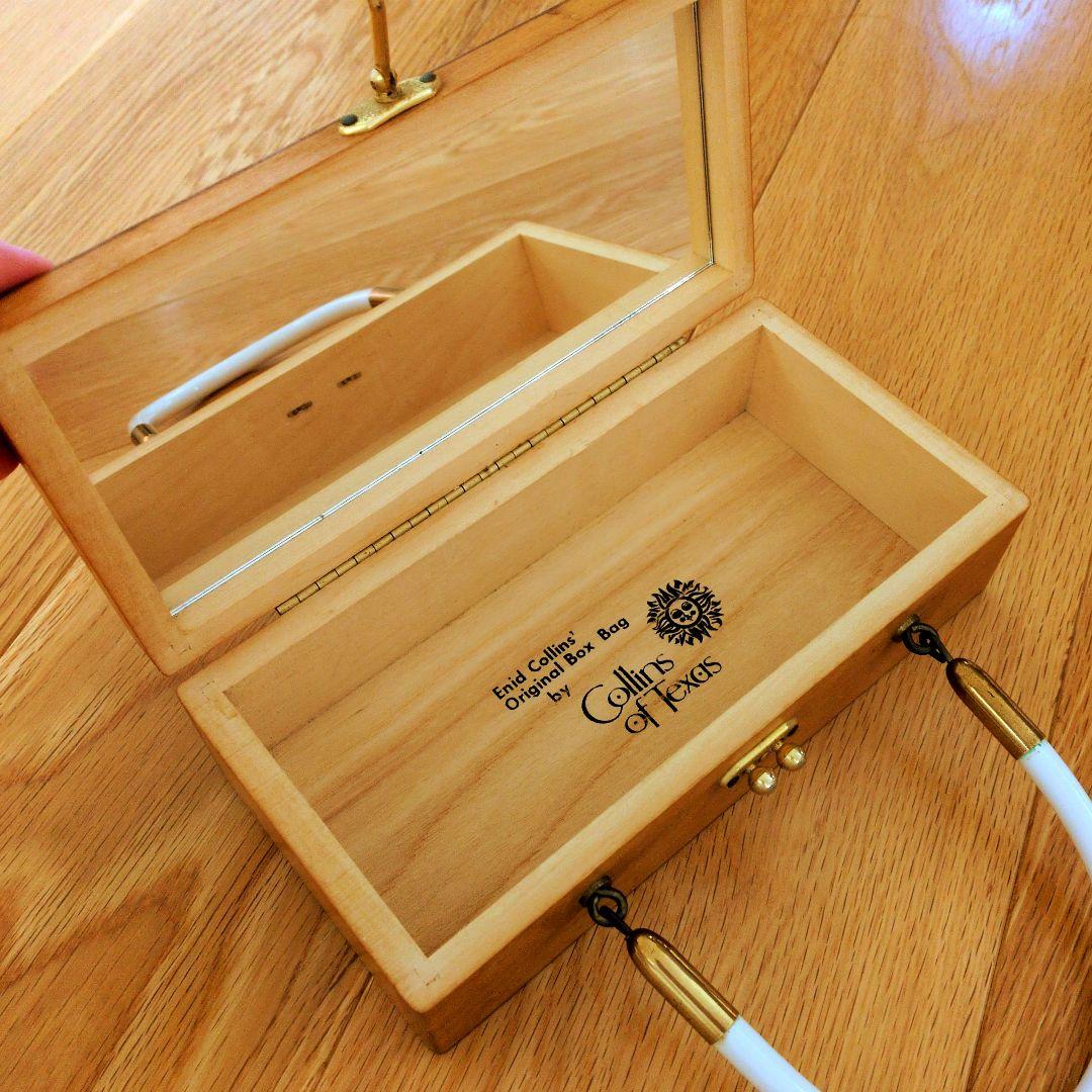 エニットコリンズ　アンティークBOXバッグ