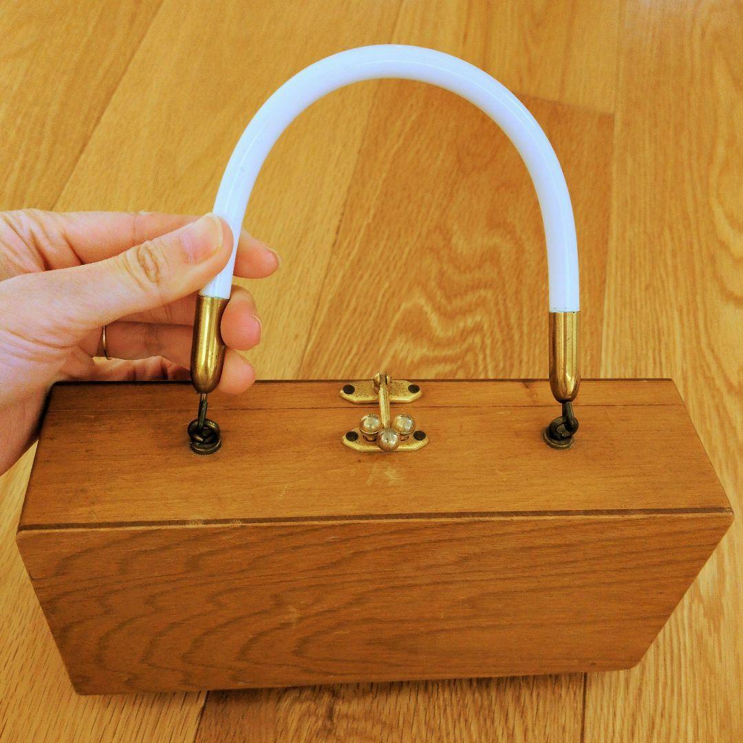 エニットコリンズ　アンティークBOXバッグ