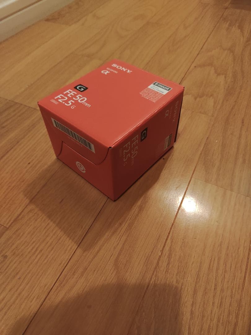 【新品】ソニー 標準単焦点レンズ FE50mm F2.5 G SEL50F25G