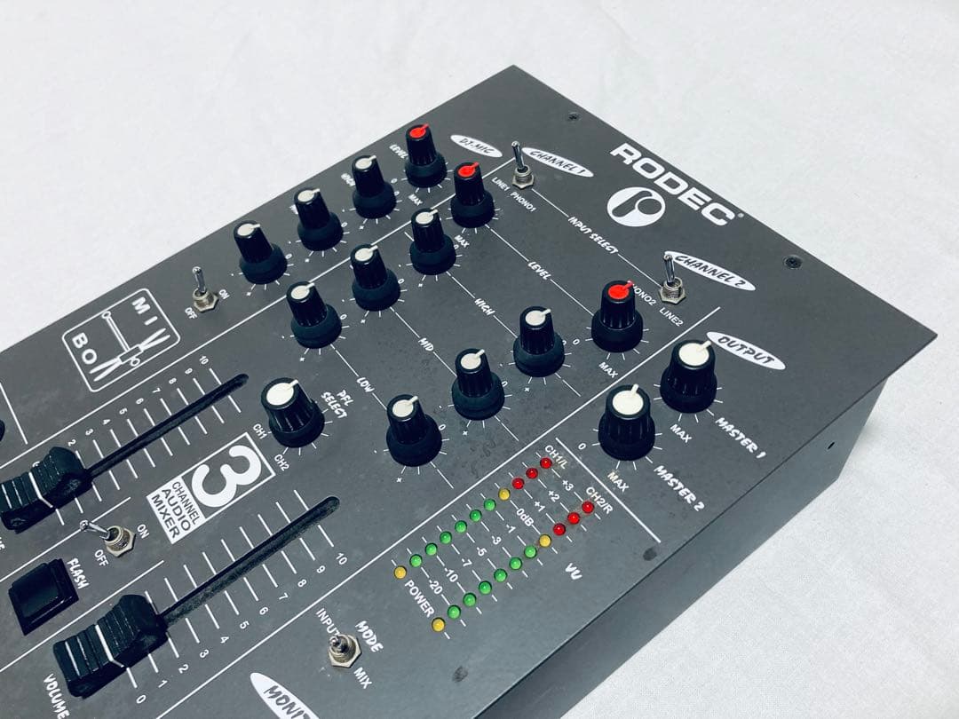 RODEC MIXBOX DJミキサー 動作良好 希少 生産終了