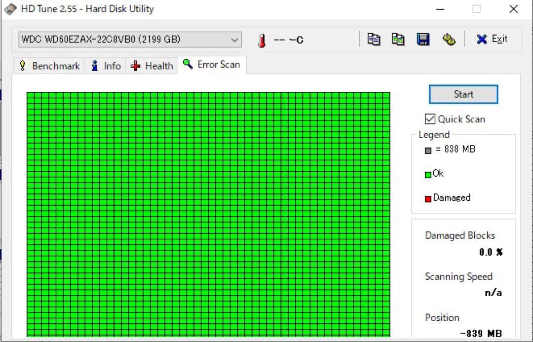 送料無料★使用57時間★6TB★WesternDigital WD Blue