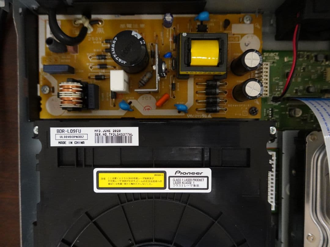 BIV-TW1100 HDD 2TB換装済+新品BDドライブ+純正リモコン付①