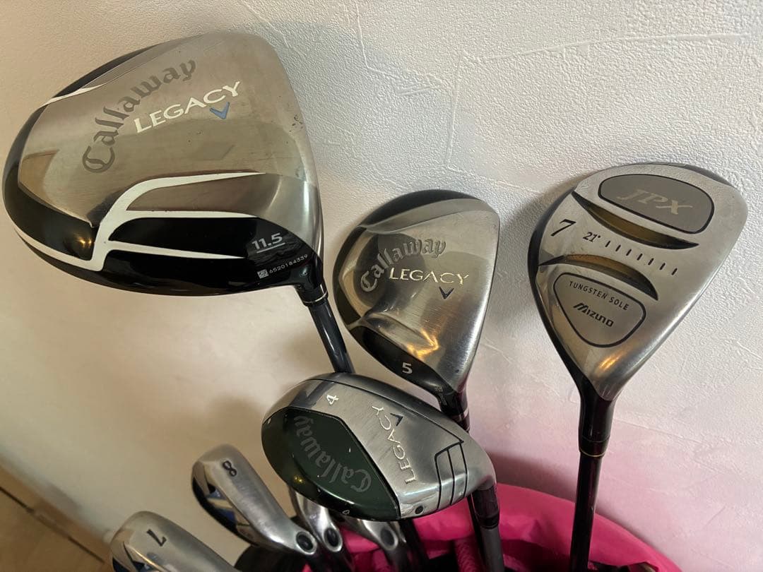 callawayフルセット希少X-22 レディースアイアン計10本　付属品多数