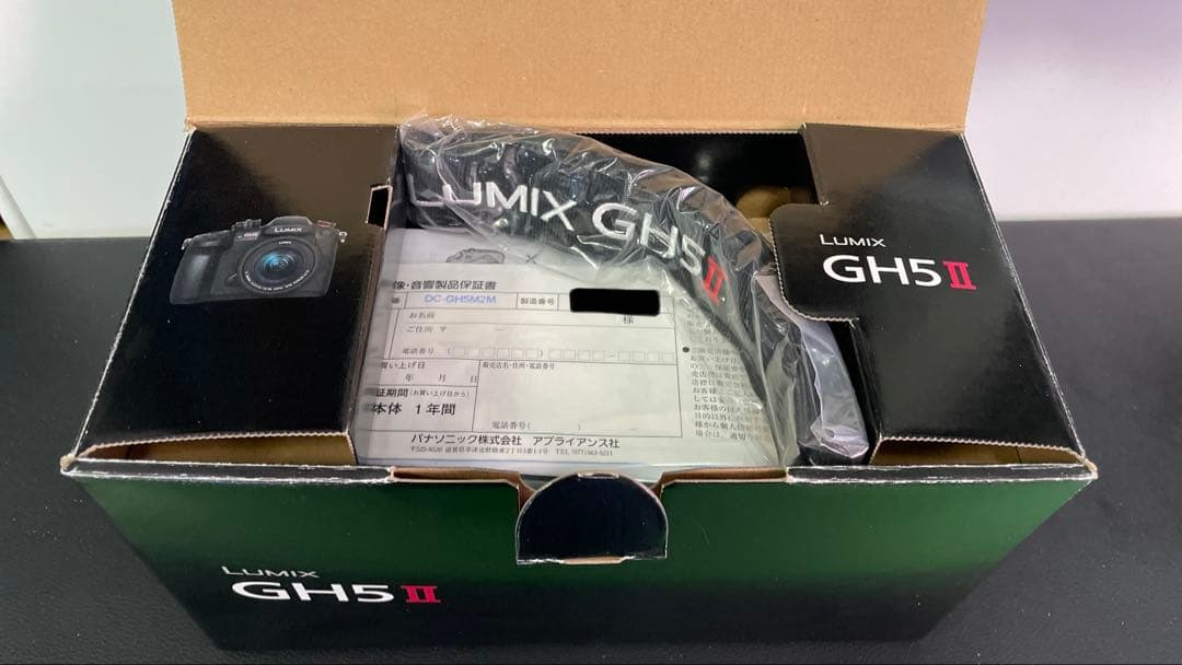 【超美品／シャッター回数極少】Panasonic LUMIX DC-GH5M2M