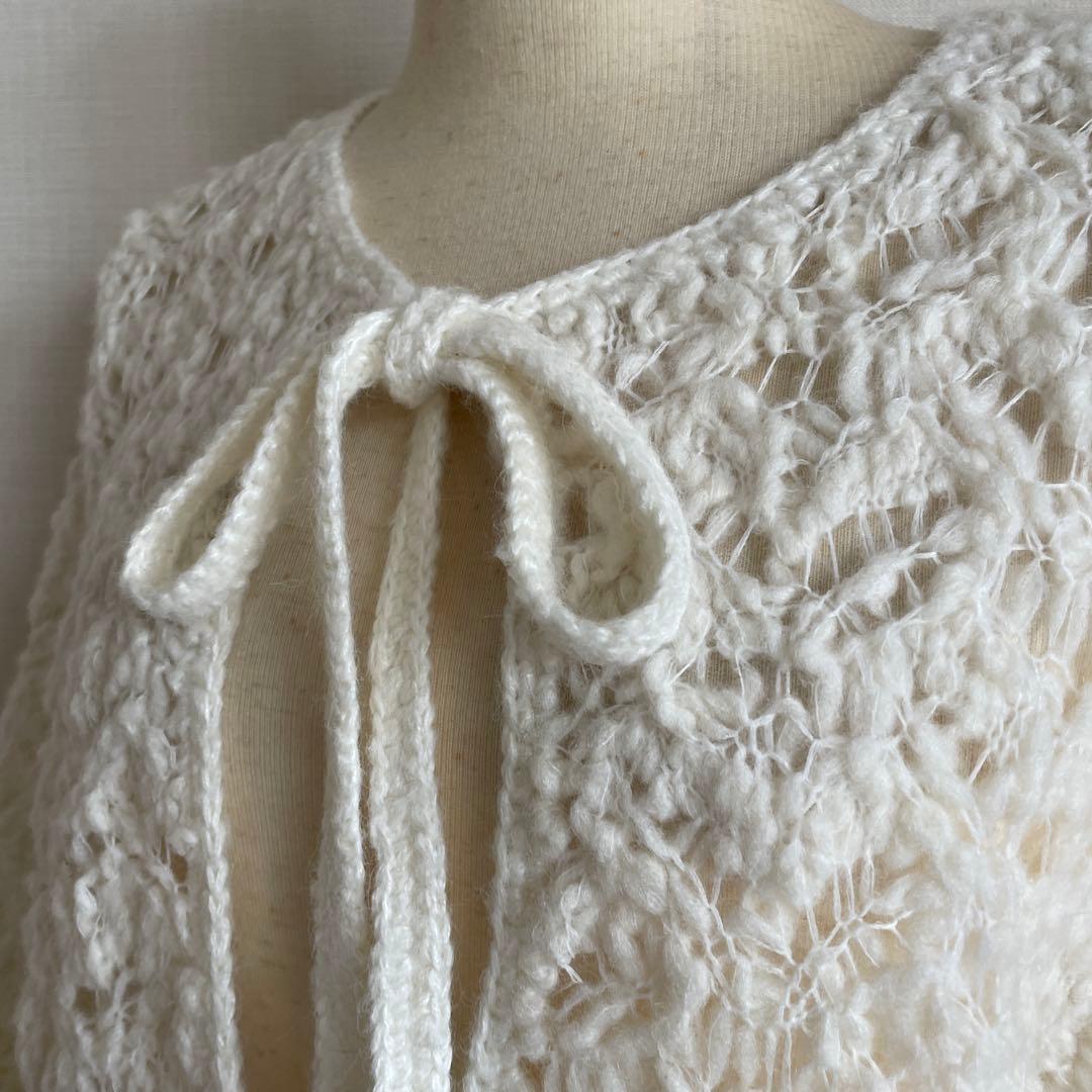 2025AW【未使用・タグ付】スローブイエナ　トゴール スラブレースボレロ