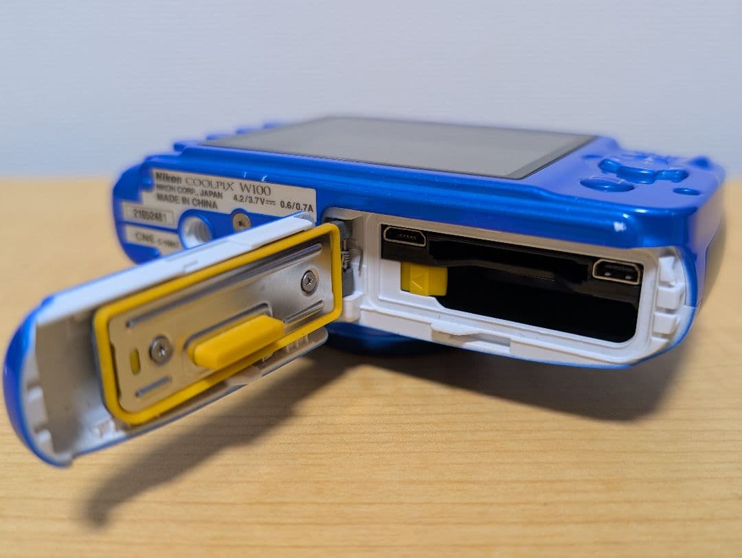 Nikon coolpix 防水デジタルカメラ W100 ブルー