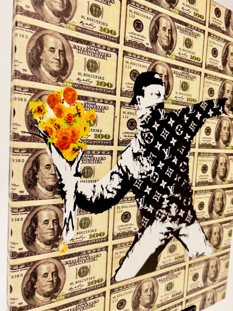 DEATH NYC キャンバスボードタイプ 【認定プレート付き 海外希少作品】