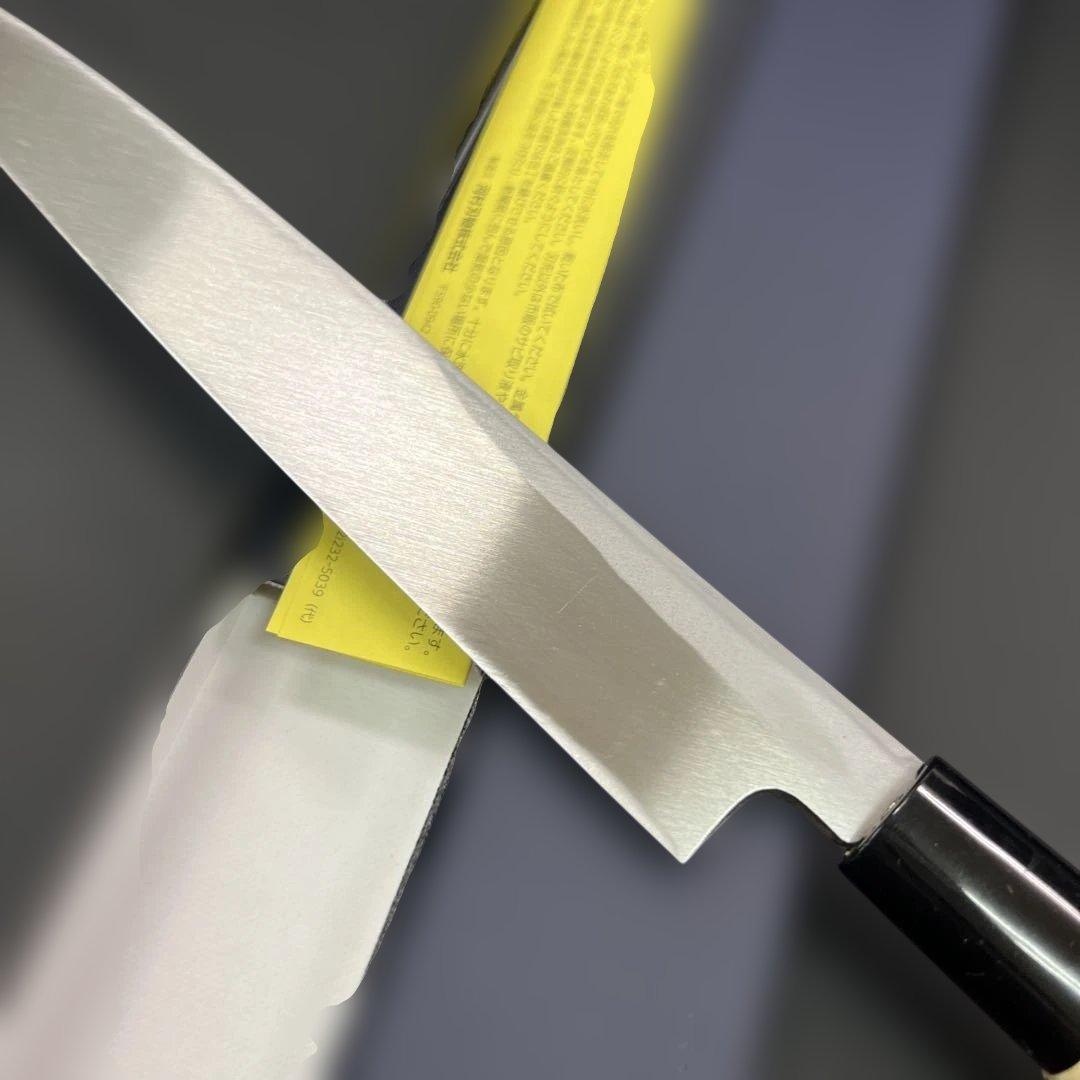 ★新品送料込★源正房はがね鍛造刺身包丁210mm右片刃裏押し化粧箱入り