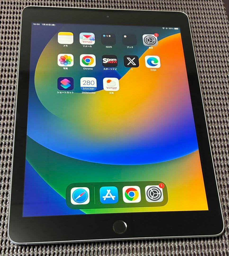 iPad Wi-Fi スペースグレイ バッテリー90% MP2F2J/A