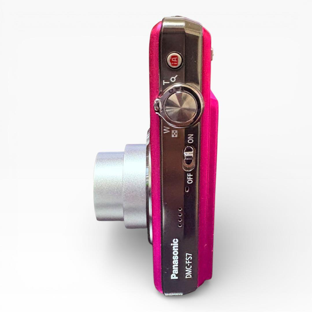 【極美品・完備品】Panasonic LUMIX DMC-FS7 ピンク