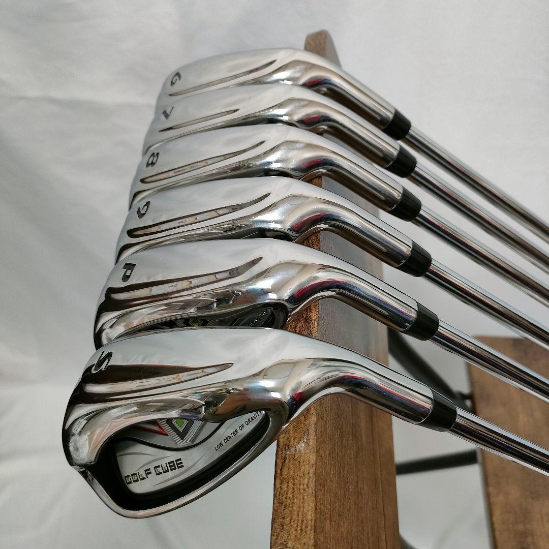 美品　GOLF CUBE　メンズフルセット　買い足し不要　即ラウンドOK　送料込