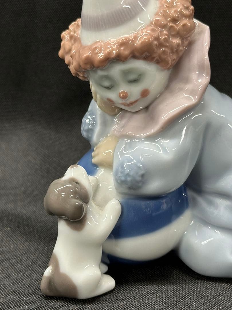 【美品】LLADRO リヤドロ　ピエロ　子犬　仔犬　5279