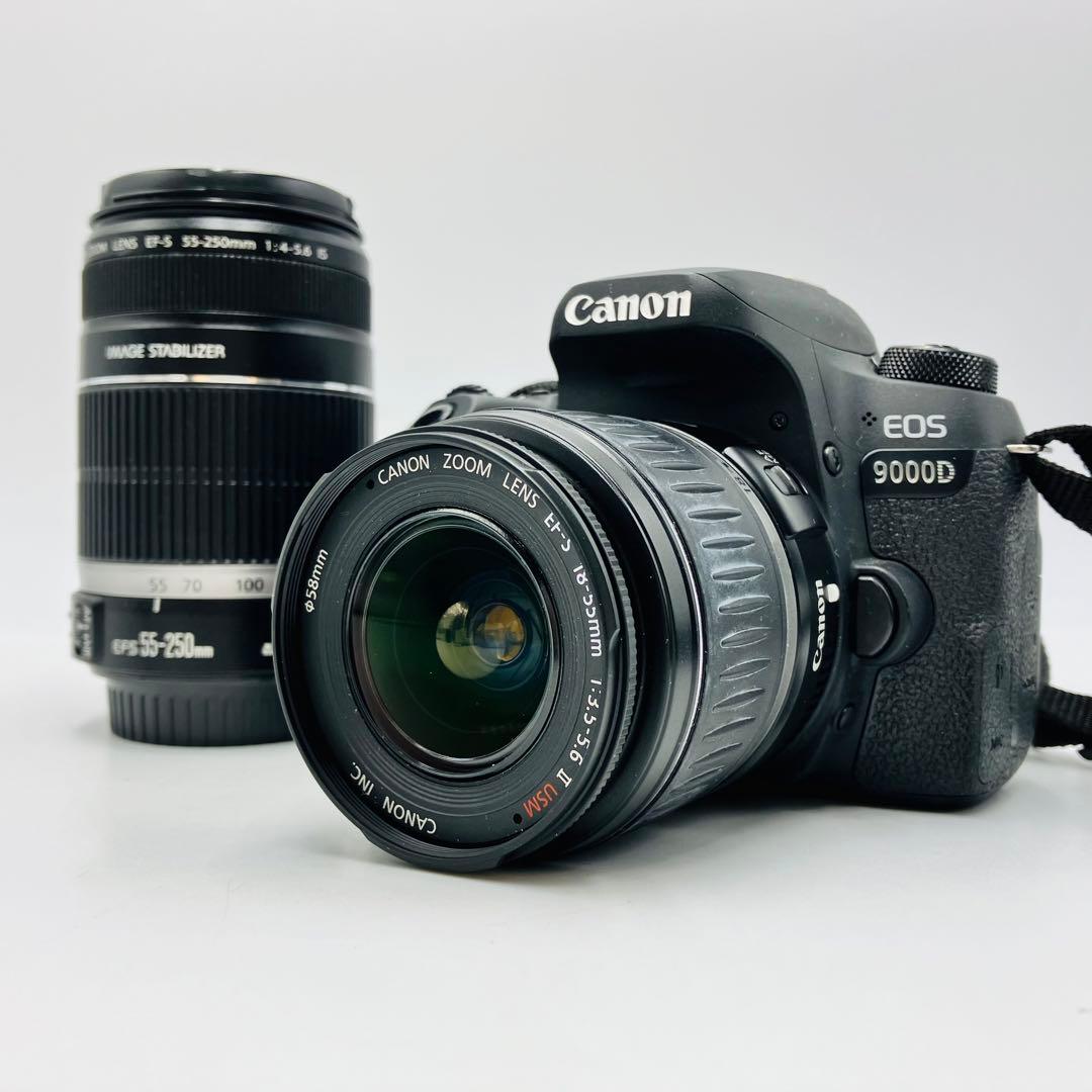Wi-Fi対応♪ Canon EOS 9000D 望遠ダブルレンズセット