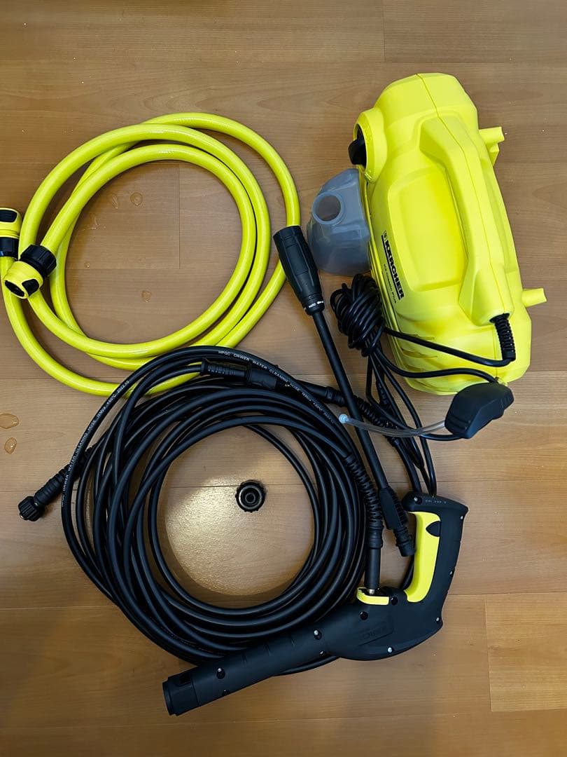 ケルヒャー K2 Classic Plus 高圧洗浄機｜付属品＋追加ホース一式付