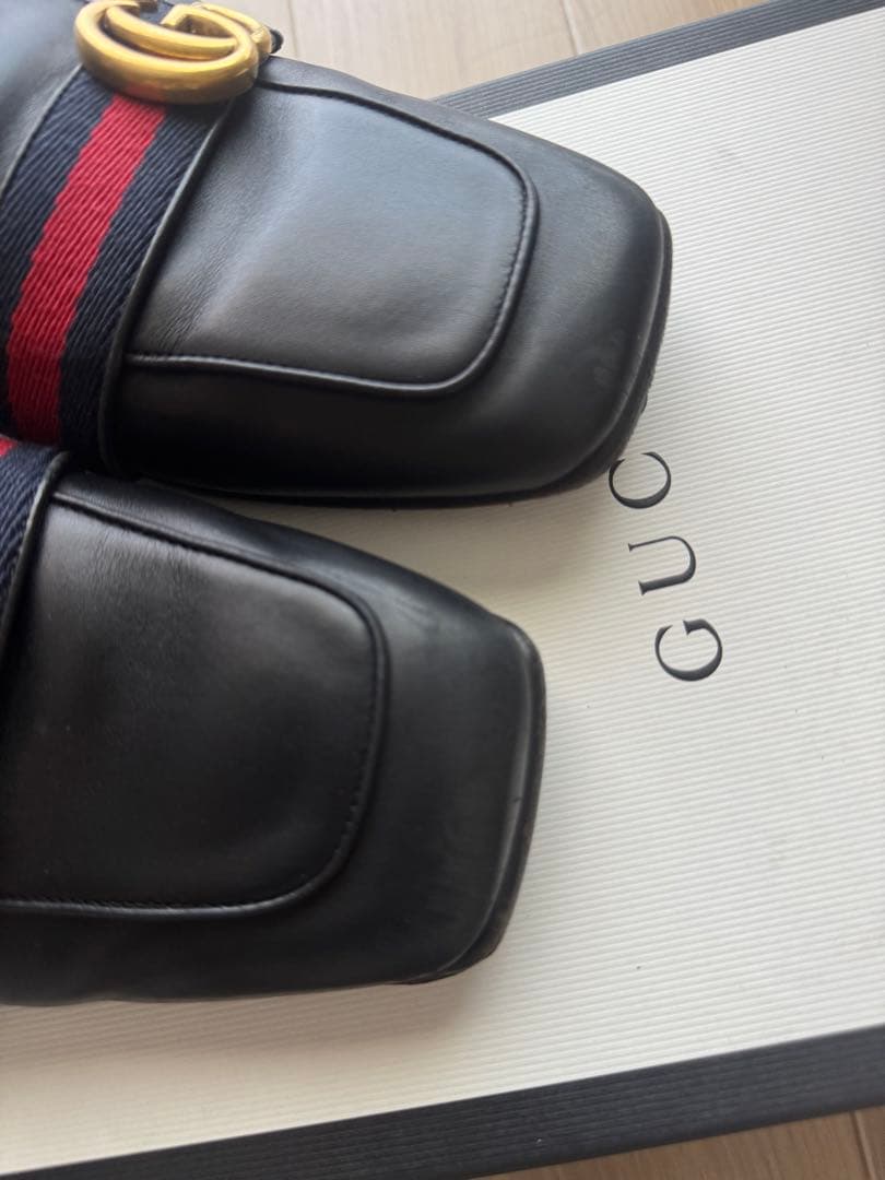GUCCI マーモント　レディース　ミュール スリッパ　サイズ38