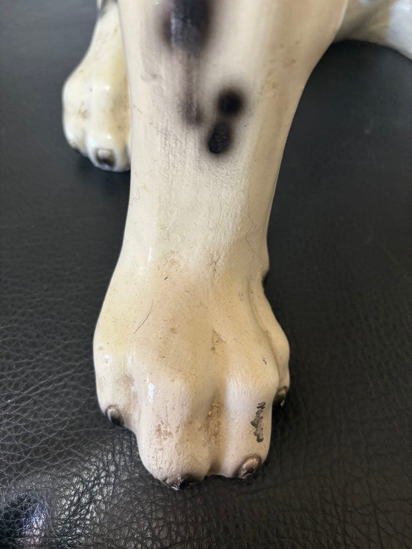 【希少‼️】ダルメシアン　犬の置物　FRP 素材
