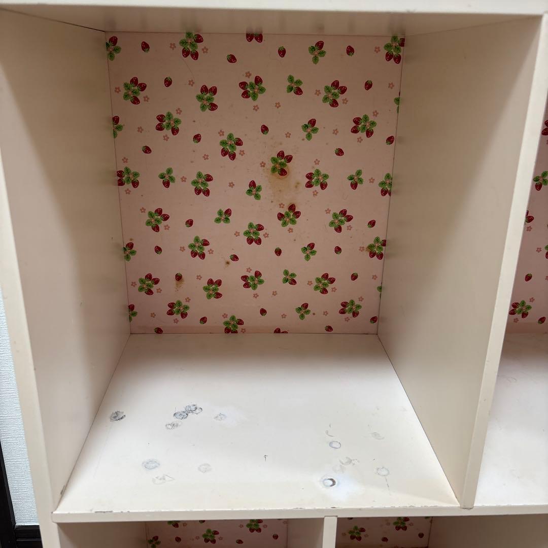 希少　マザーガーデン　本棚　シェルフ　棚　木製ラック　おもちゃ収納　リカちゃん家