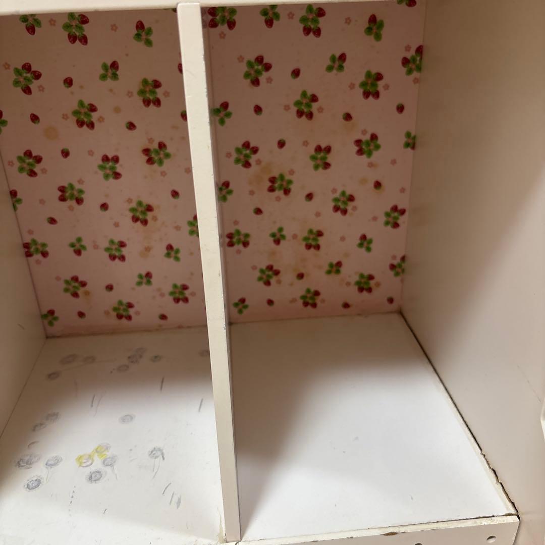 希少　マザーガーデン　本棚　シェルフ　棚　木製ラック　おもちゃ収納　リカちゃん家