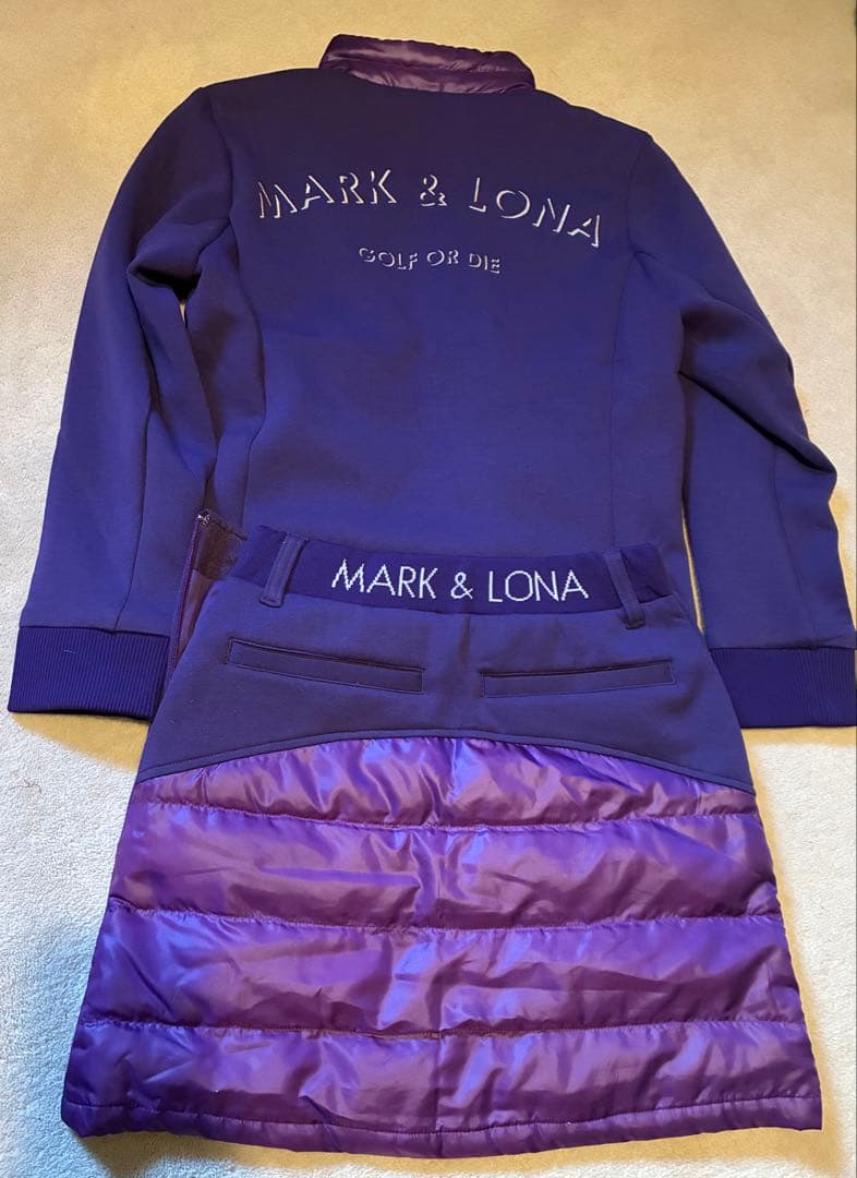 MARK&LONA OLSEN SPONGE JACKET&Skirt セット