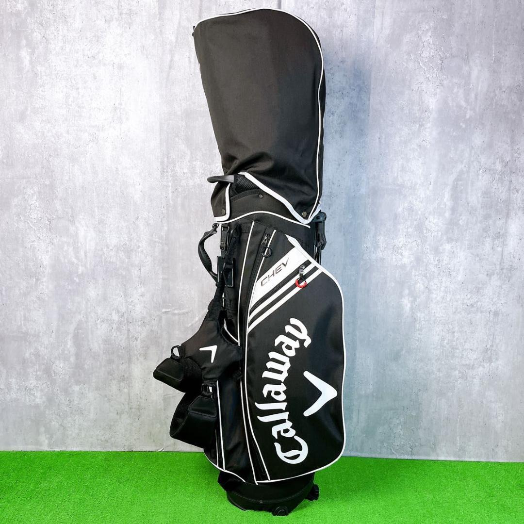 キャロウェイ シェブ スタンド式キャディバッグ 9型 軽量 ダブルストラップ